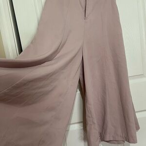 Vero Moda Pink Wide Leg Pants Flowing Comfort